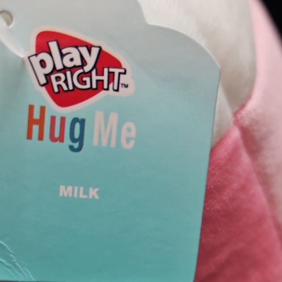 Cute Pink and White Milk Carton Plush - Picture 3 of 7